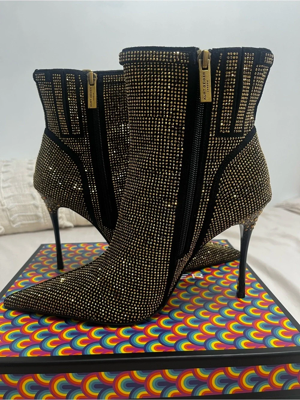 Kurt Geiger Mayfair Point Ankle Boot